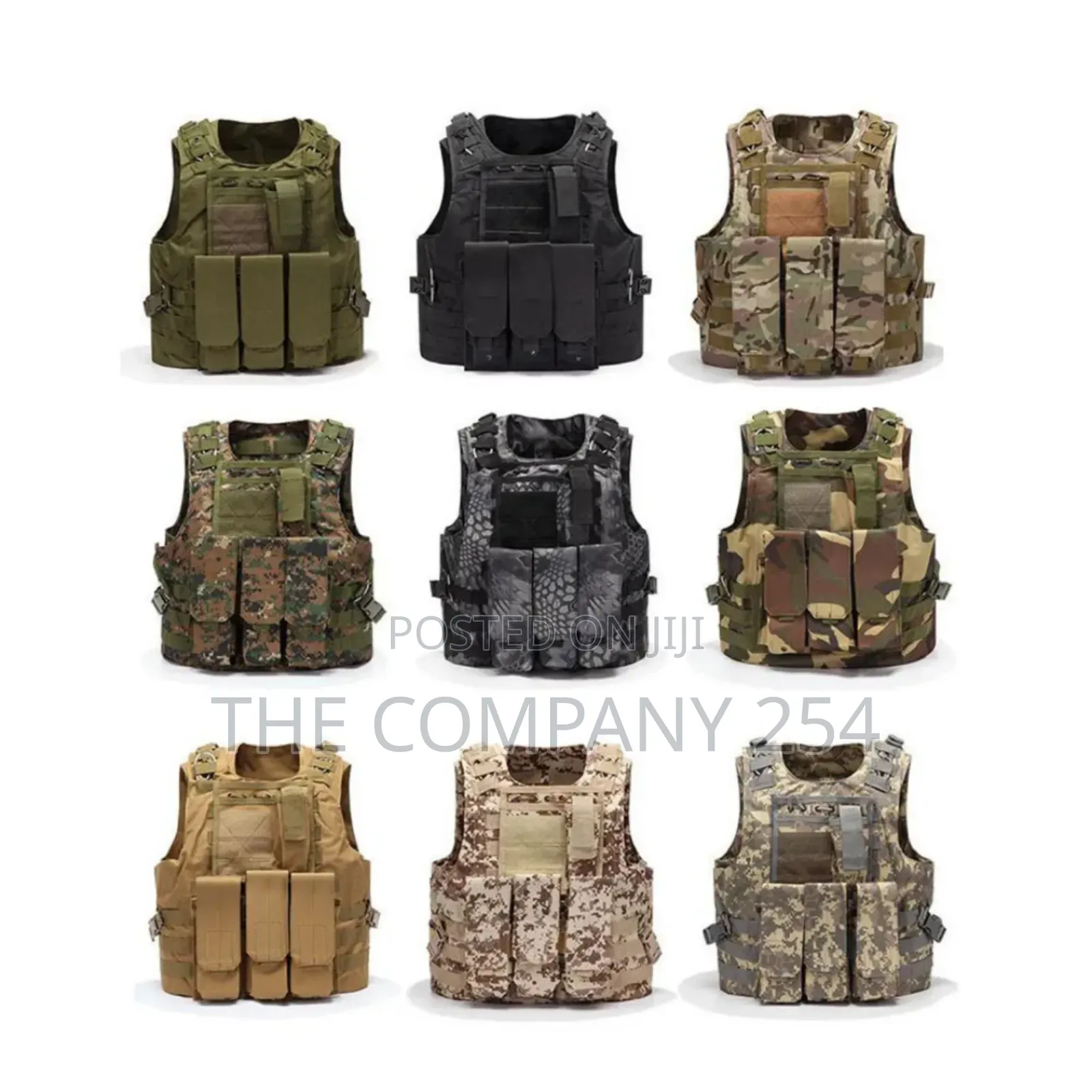 Security Plate Carrier Camouflage Hunting Tactical Vest Body Armour