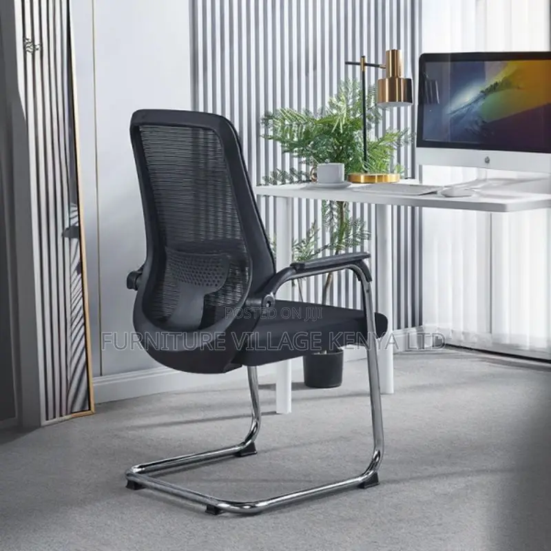 Guest Chairs: Mesh Office Visitor Seat