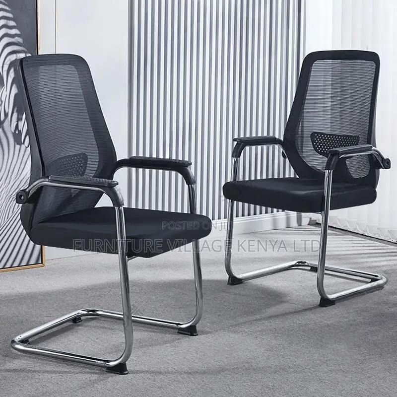 Guest Chairs: Mesh Office Visitor Seat