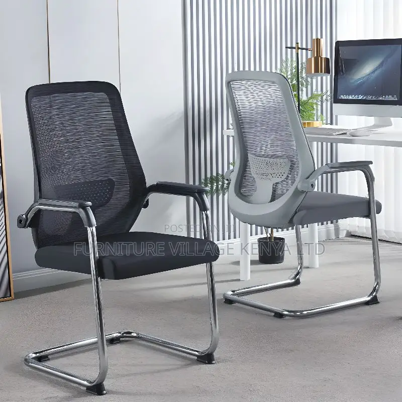 Guest Chairs: Mesh Office Visitor Seat