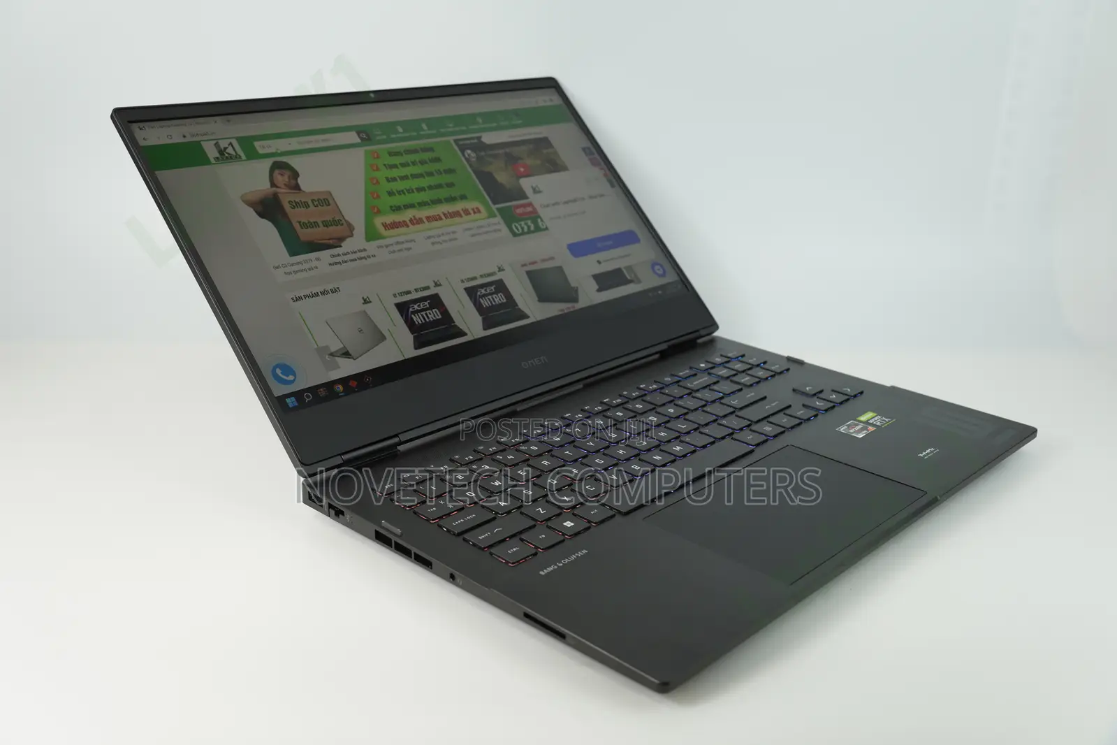New Laptop HP Omen 16 16GB AMD Ryzen 5 SSD 512GB
