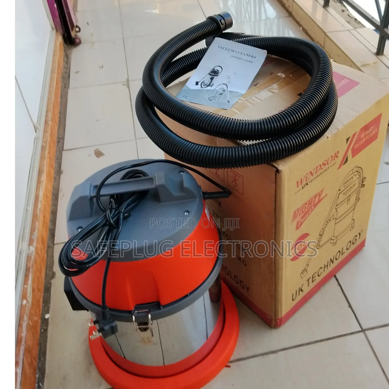 Windsor 50l Wet/Dry Vacuum - Site Factory |
