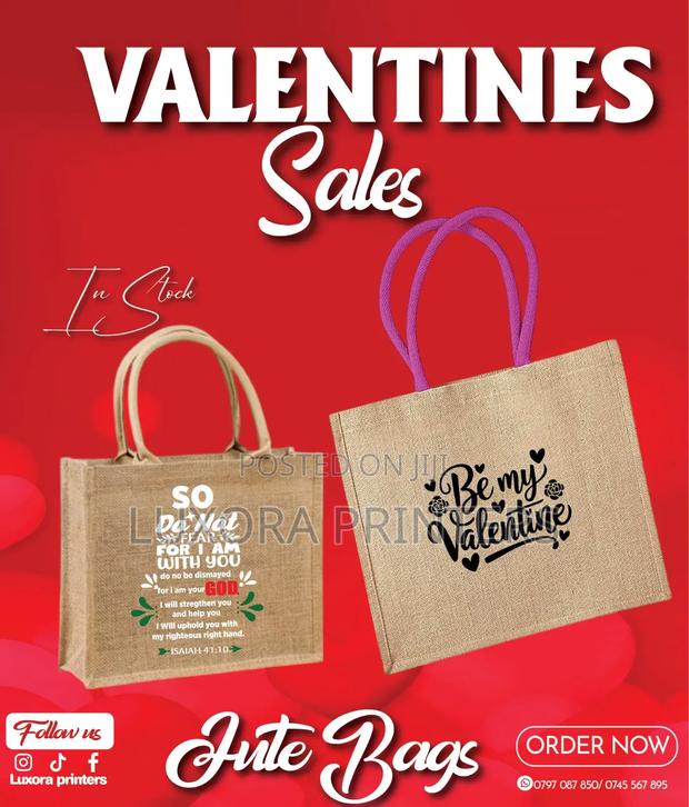 Branded Jute Bags - main view