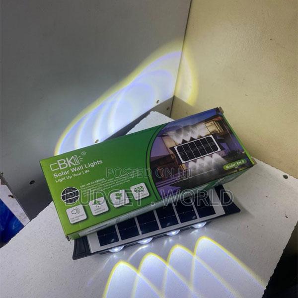 Solar Balcony Fence Wall Light – Automatic Night Lamp