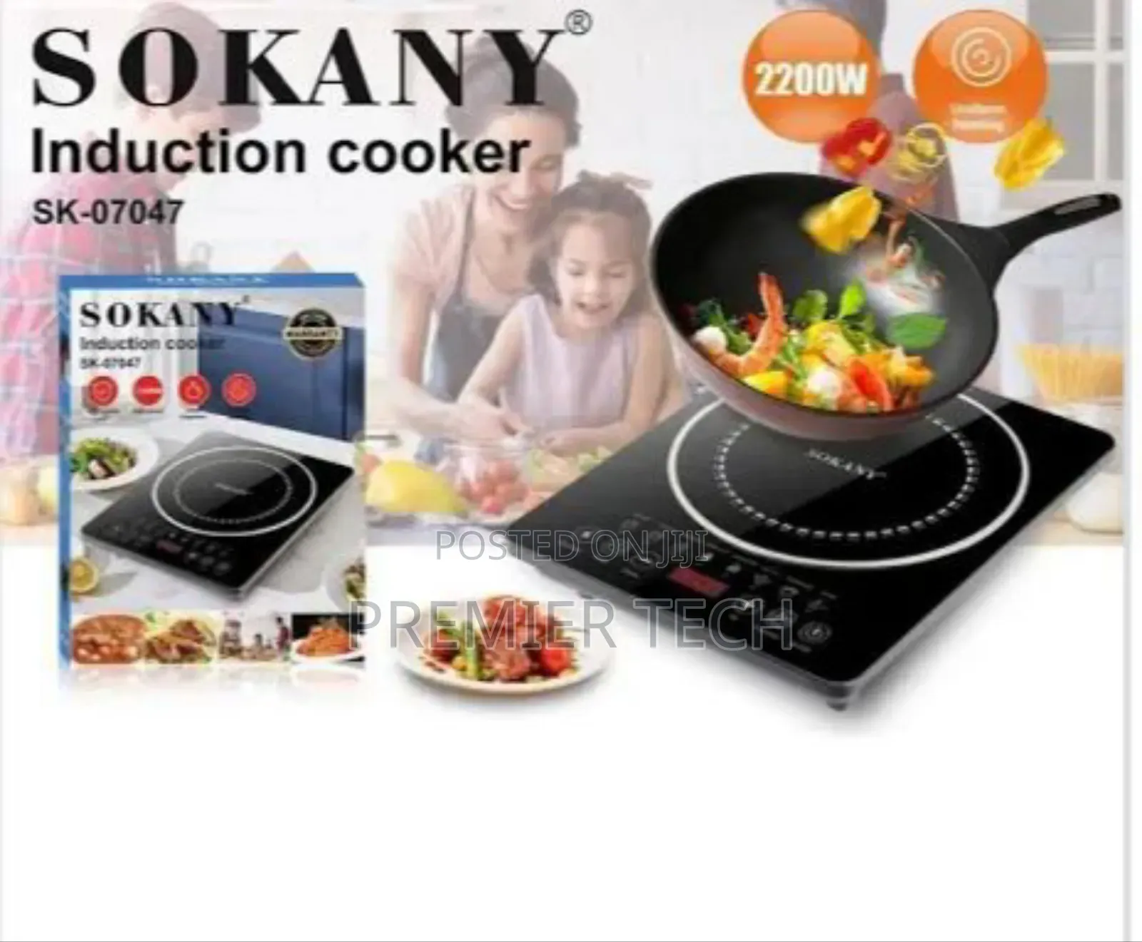 *Sokany Single Plate Induction Cooker