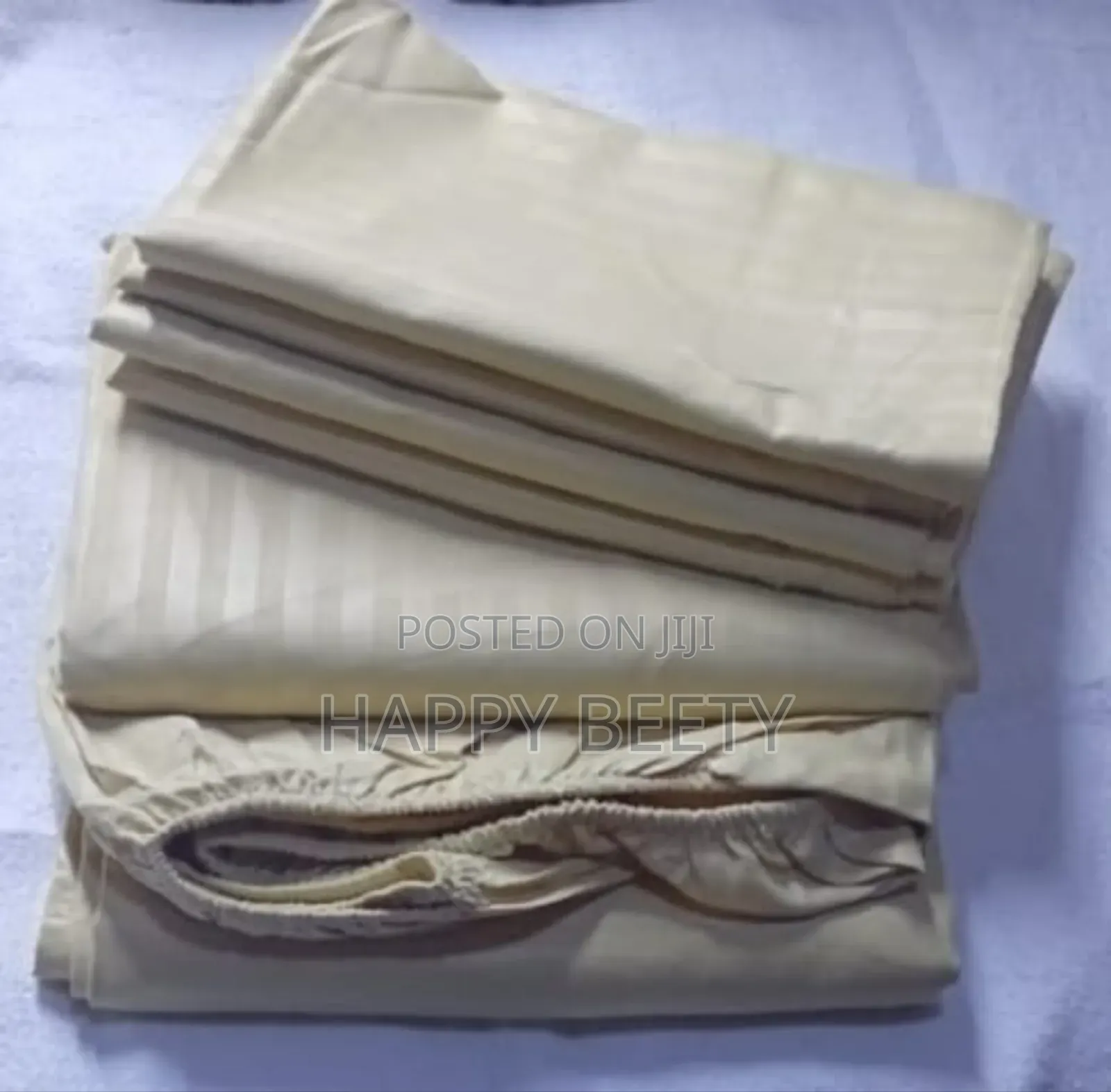 Pure Cotton Stripped Bedsheet Both Printed and Plain Colour