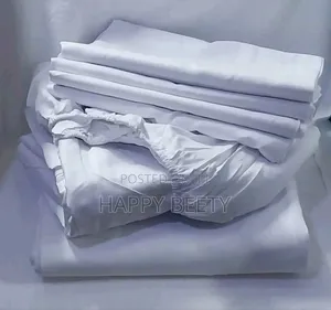 Pure Cotton Stripped Bedsheet Both Printed and Plain Colour