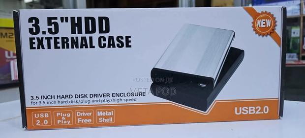 Usb 2.0 Sata 3.5 Inch HDD External Case Hard Disk Enclosure
