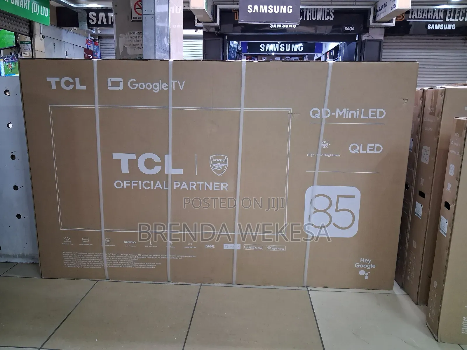 TCL 85 Inch C6k Qled Miniled Hdr10