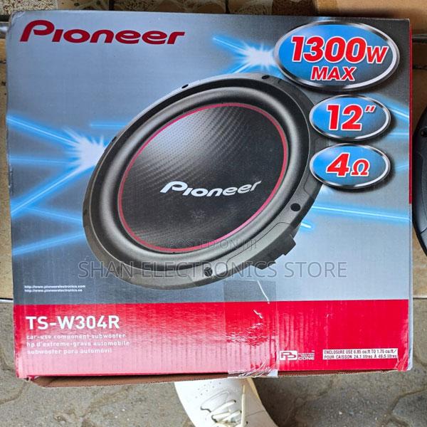 Pioneer Ts-W304r 12 Subwoofer for High-Quality Car Audio
