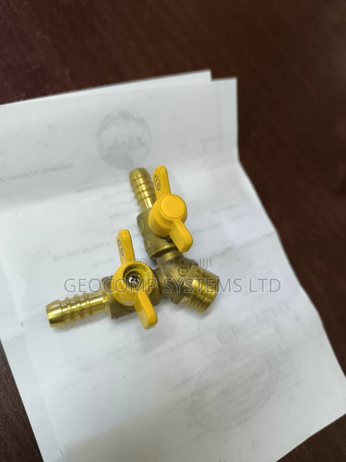 Pressure Ball Cork 1/2" With Double Nipple