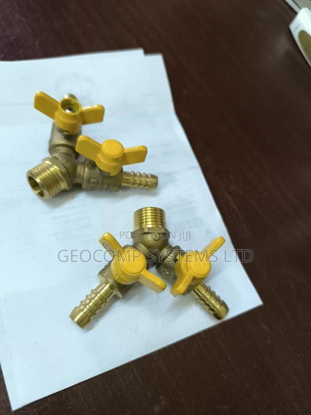 Pressure Ball Cork 1/2" With Double Nipple - thumbnail 3