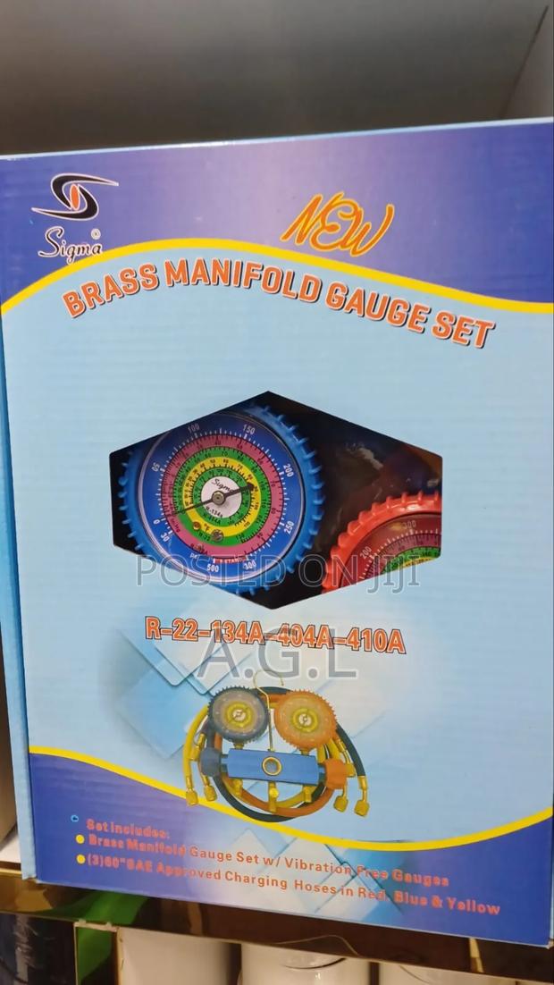 Sigma Brass Manifold Gauge Set