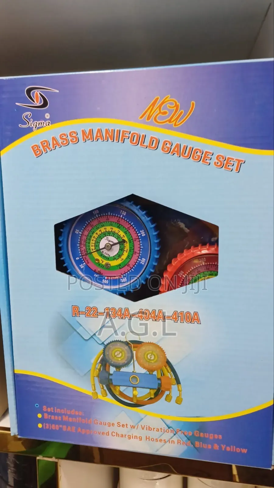 Sigma Brass Manifold Gauge Set