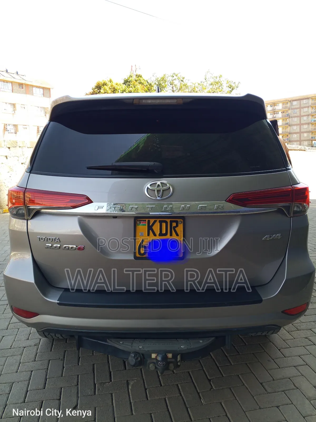 Toyota Fortuner 2.8 D AWD 2017 Gray