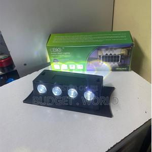 Solar Powered 8 Led Wall Lamp for Yard Patio - thumbnail 2
