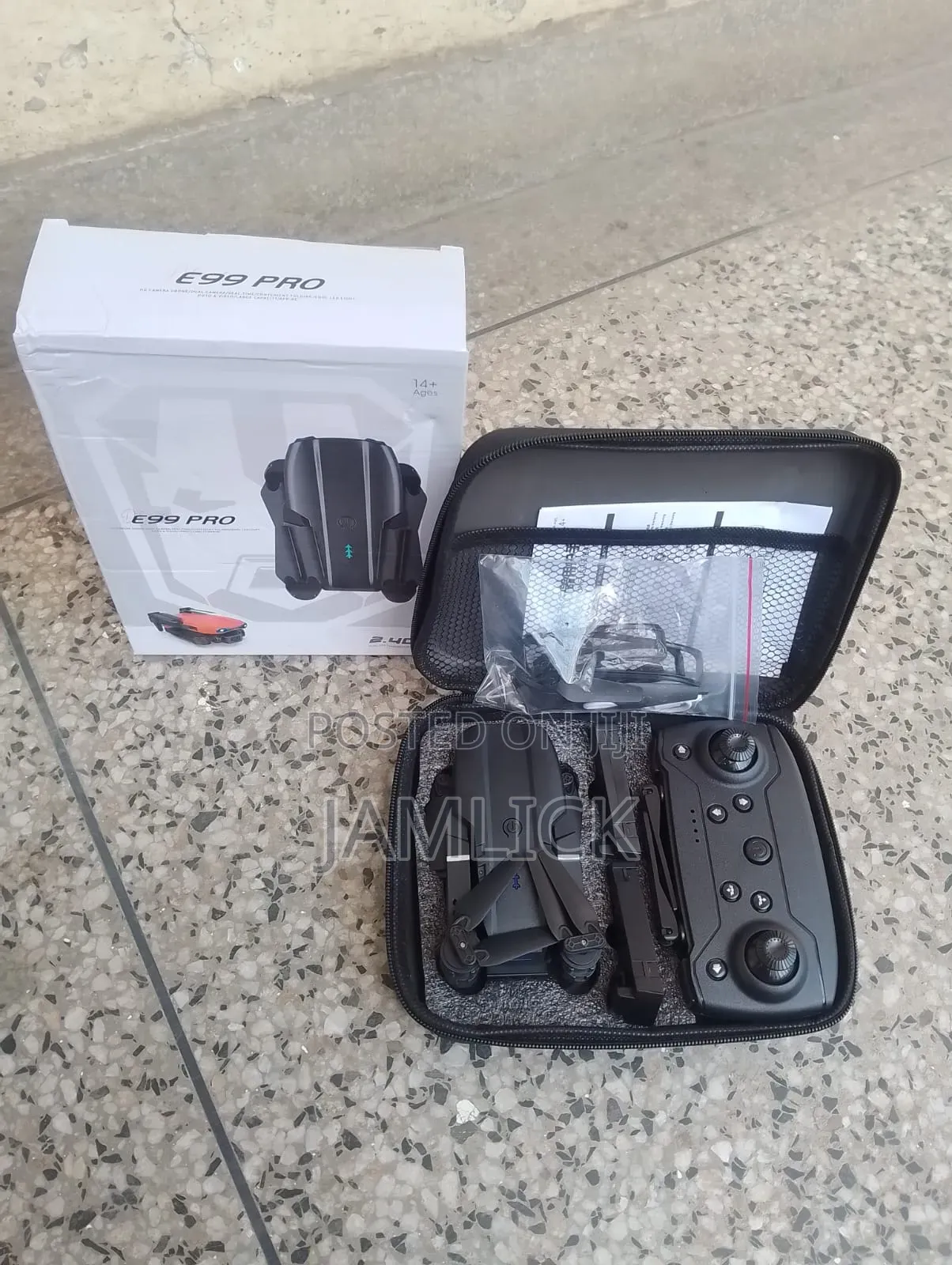 E99 Pro Drone With Camera – Foldable Quadcopter - Km