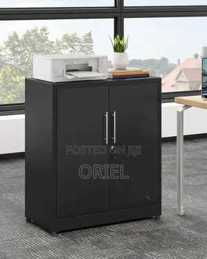 2-Door Wooden Office Cabinet