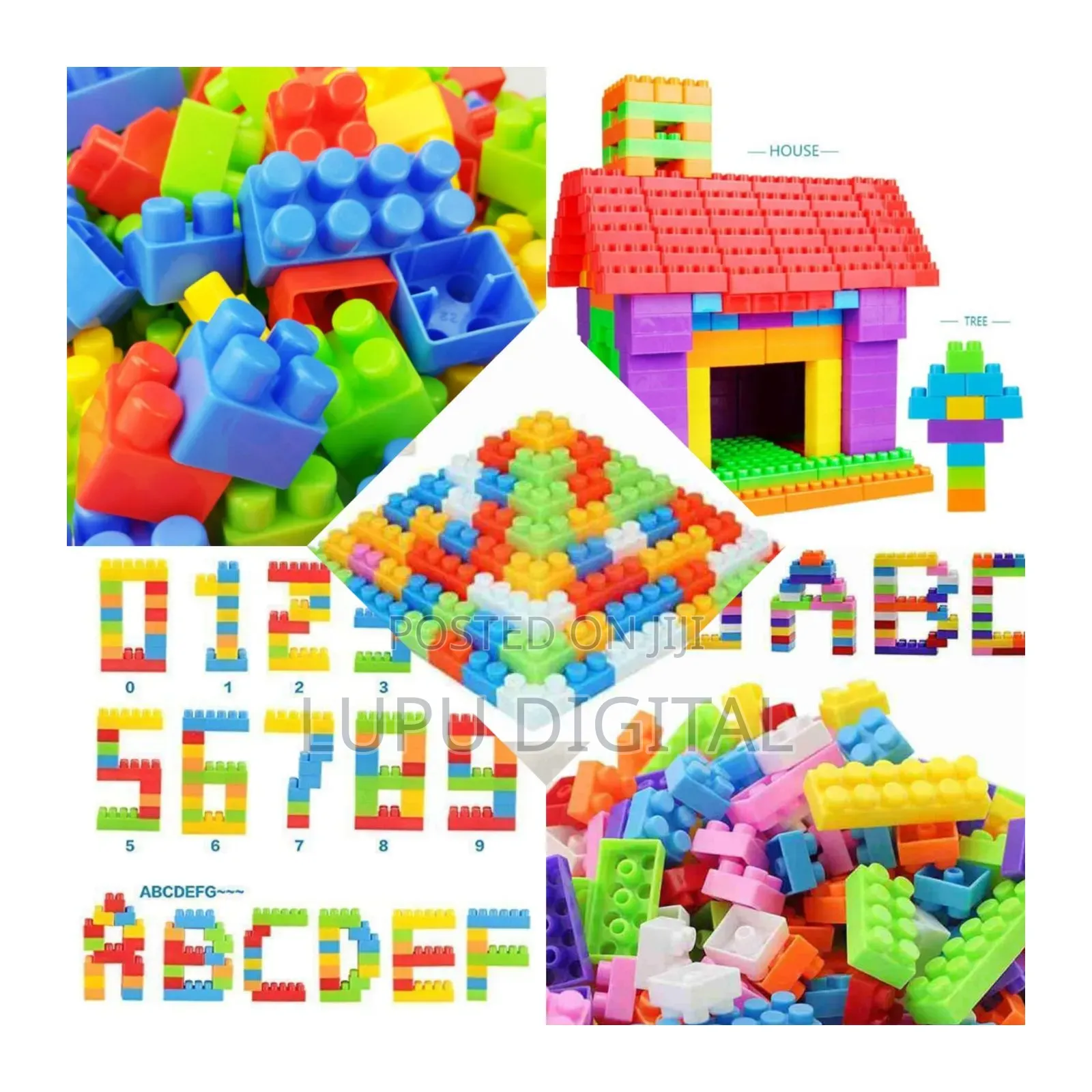 100 Piece Building Blocks