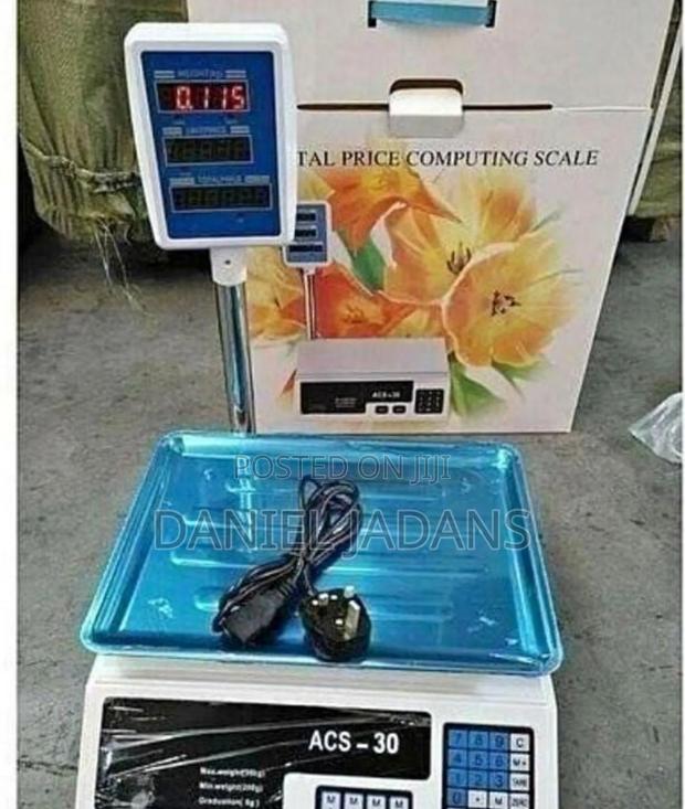 Digital Weighing Scale 30kgs/ Acs 30 Weighing Scale With Arm