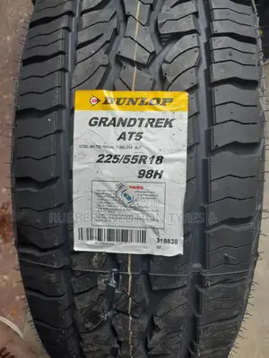 225/55r18 Dunlop Tyres Grandtrek a/T5 All-Terrain