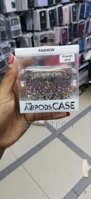 Visoom Bling Glittercase for Airpods Pro 2 Crystal Fancy Case - thumbnail 2