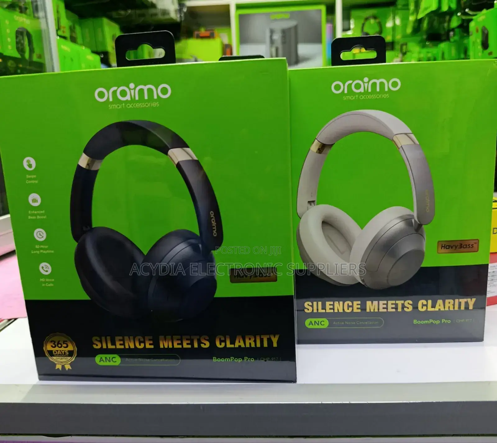 Oraimo Boompop Pro Ohp-917 82 Hours Playtime With Anc