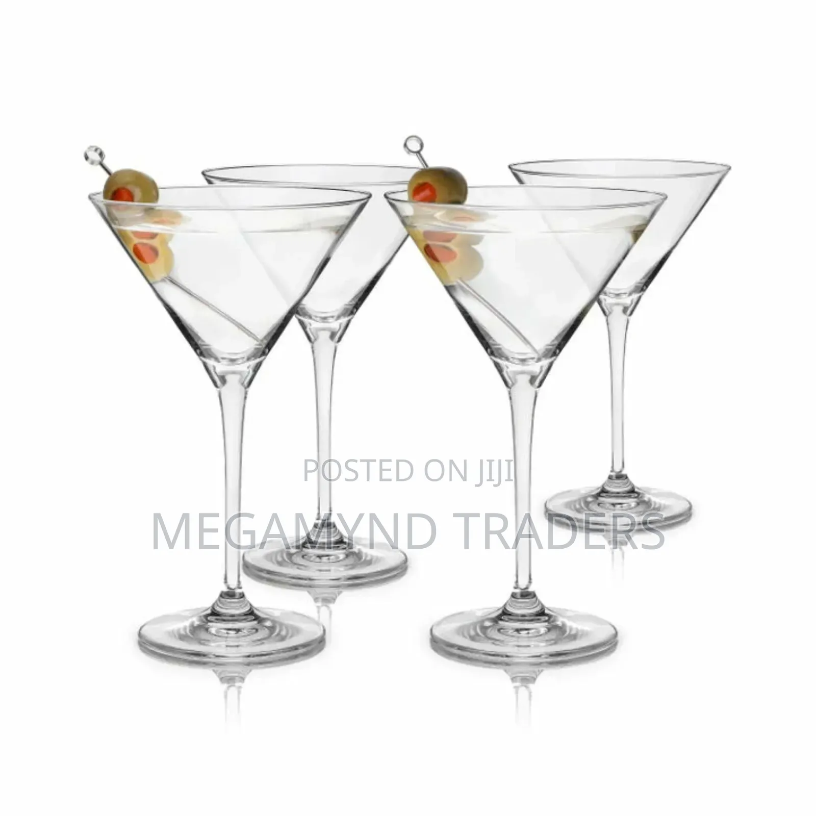6pc Martini Glass 190ml / Cocktail Glass
