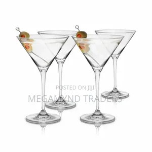 6pc Martini Glass 190ml / Cocktail Glass