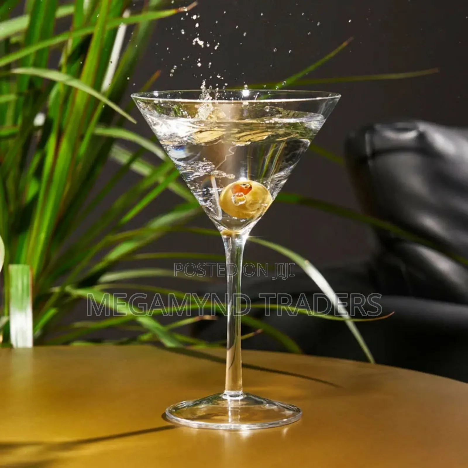 6pc Martini Glass 190ml / Cocktail Glass
