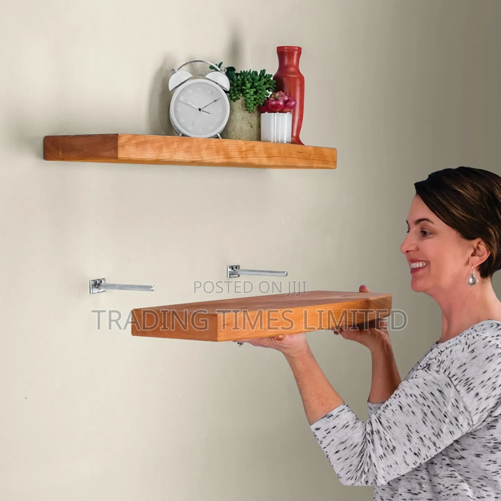 Floating Concealed Shelf Brackets - 8 Inch