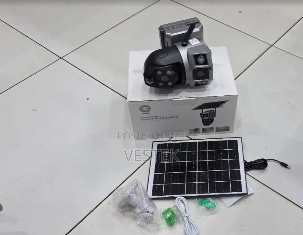 4g Sim Card Ip CCTV 4mp Dual Lens 3 Screen PTZ Auto Tracking