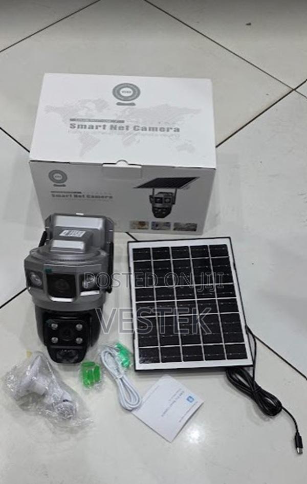 V380 Outdoor CCTV Network PTZ Camera New 4mp Dual Lens With 3 Screens - main view