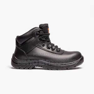 Brilliant Black Safety Boots