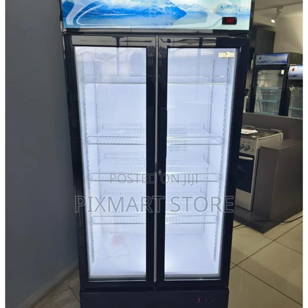 Tlac 568 L Side-by-Side Double Door Showcase Chiller for Stores