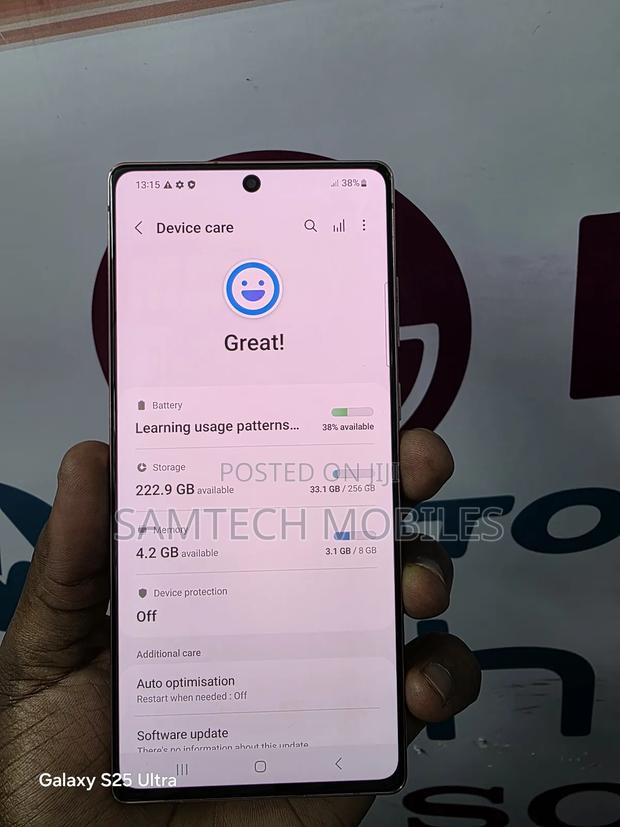 Samsung Galaxy Note 20 5G 256 GB Rose Gold - thumbnail 4