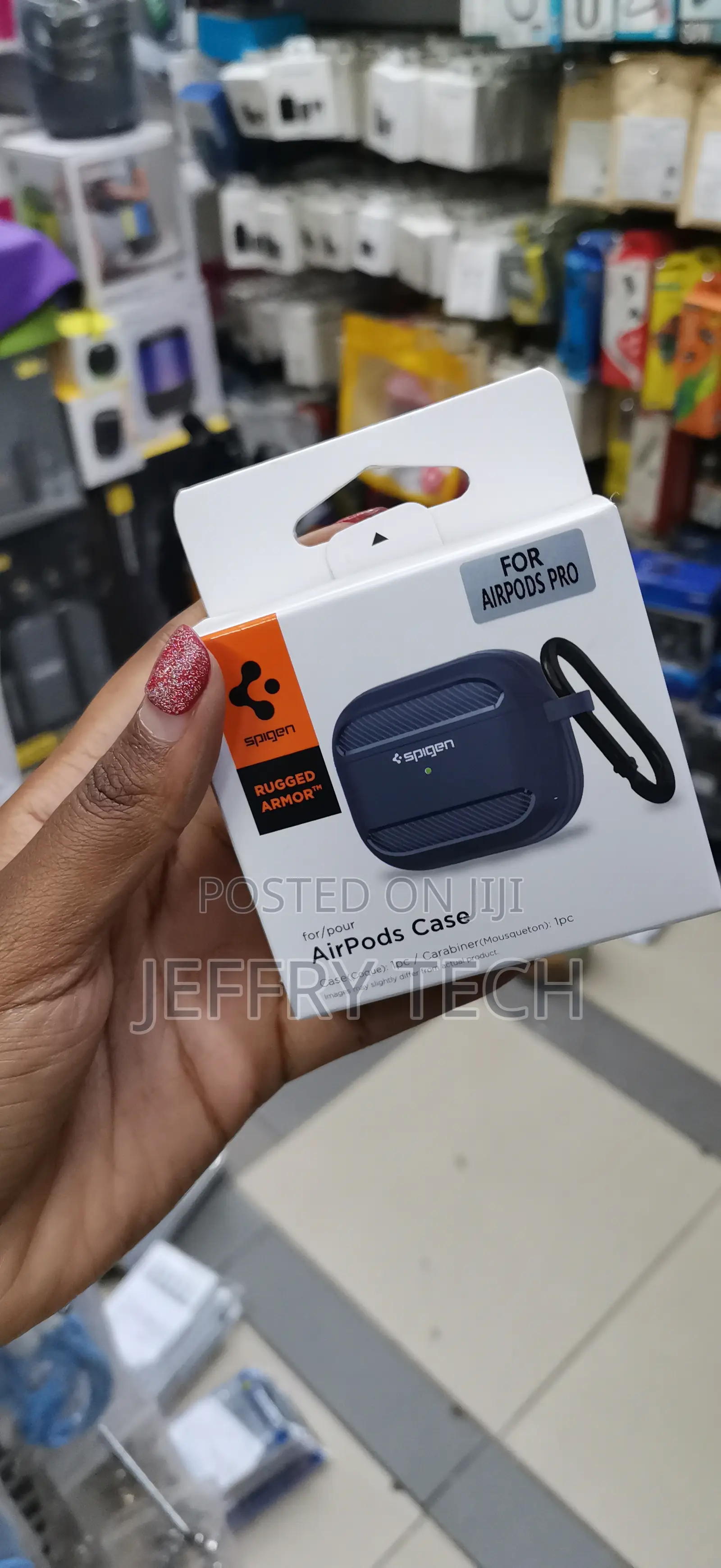 Instock Spigen Rugged Armor Case for Apple Airpods Pro