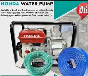 Honda Water Pump 2" With 30m Delivery Pipe