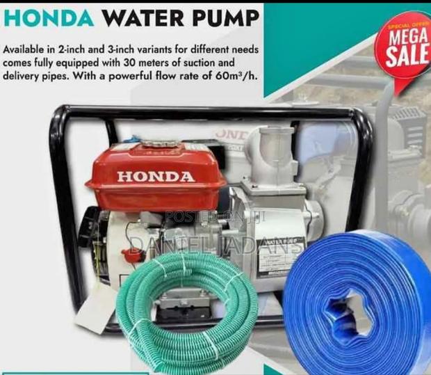Honda Water Pump 2" With 30m Delivery Pipe