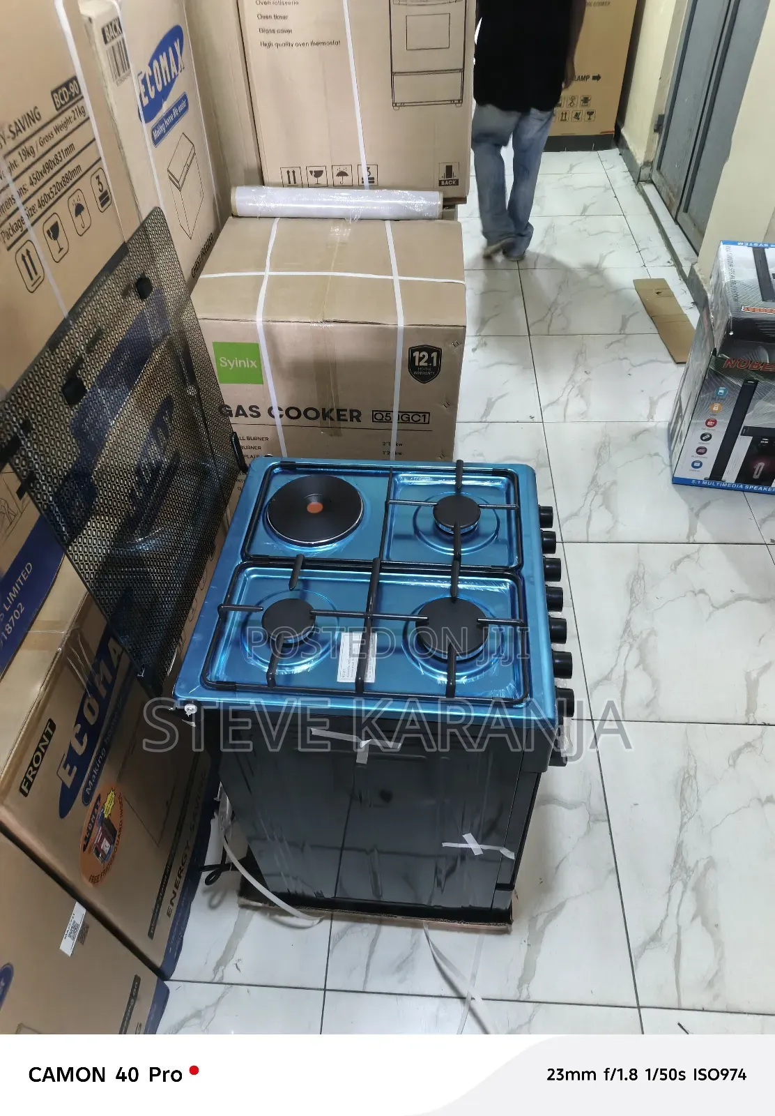 Standing Cooker, 3+1 With Rapid Hotplate 50*55