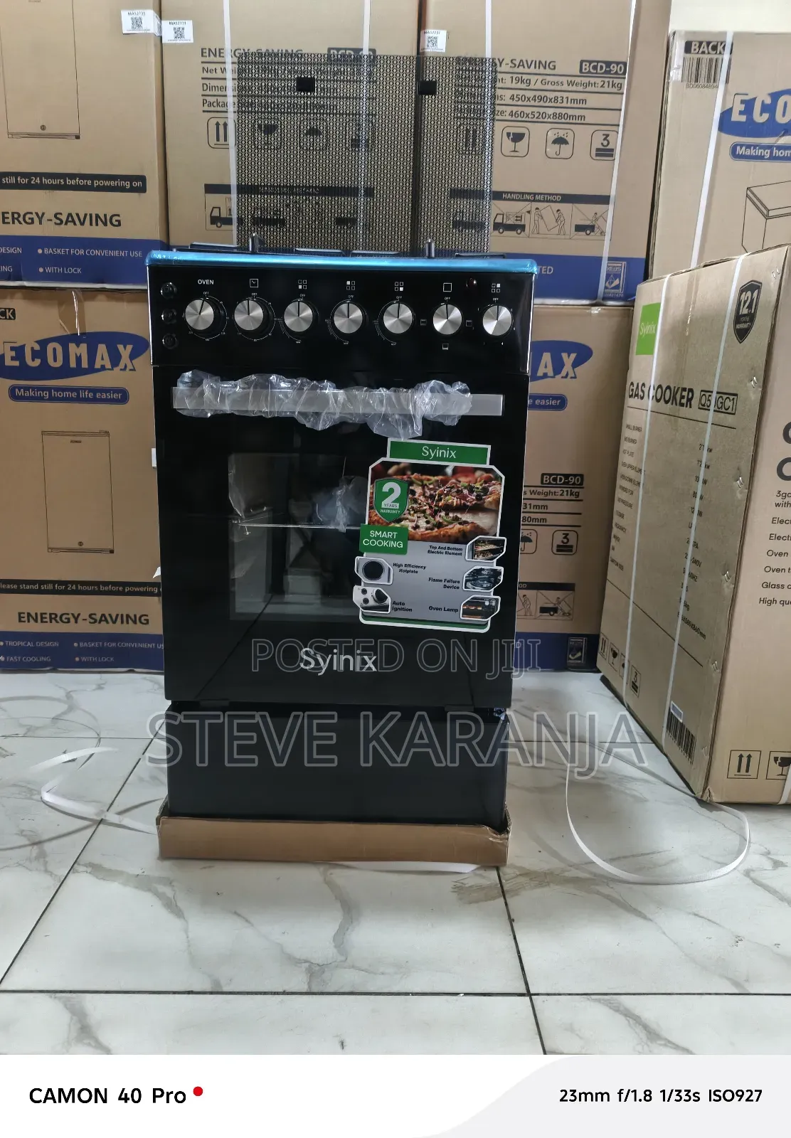Standing Cooker, 3+1 With Rapid Hotplate 50*55