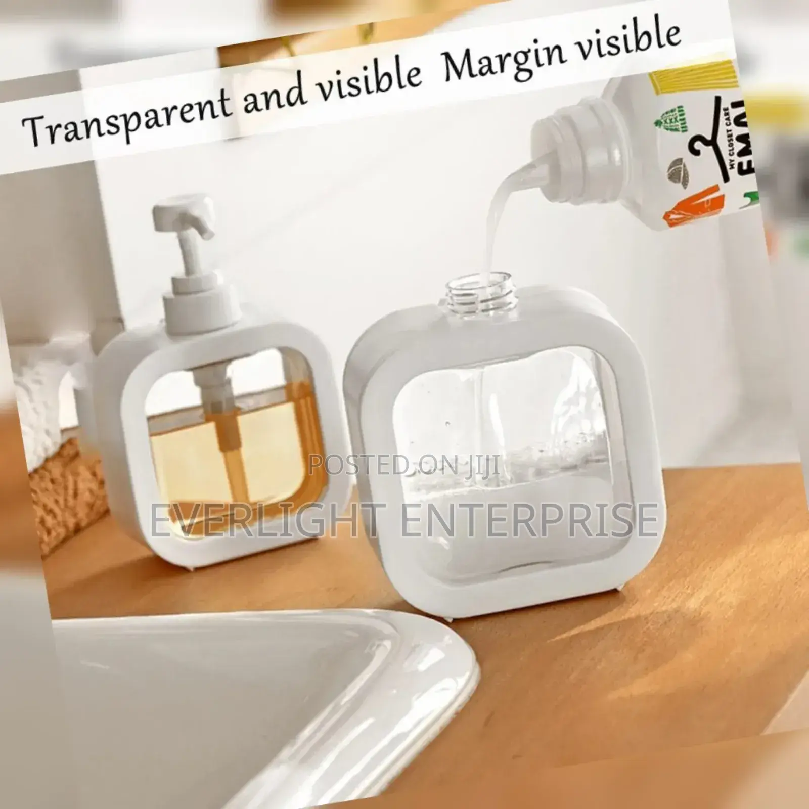 Refillable Liquid Soap Dispenser