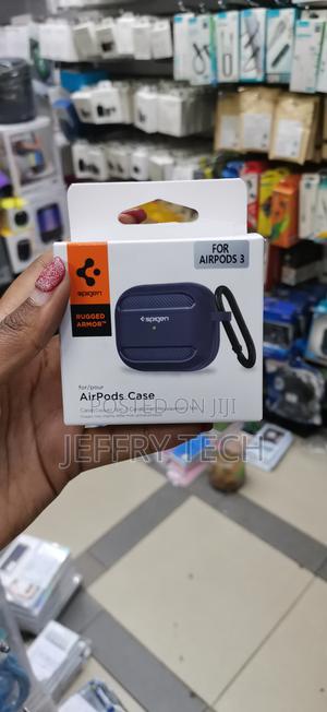 Spigen Rugged Armor Shockproof Case for Apple Airpods 3 - thumbnail 2