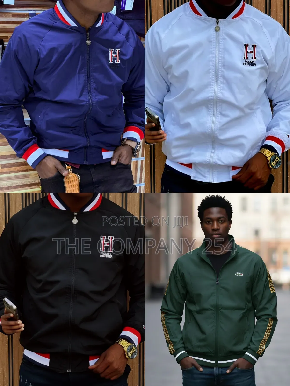 Quality Casual Tommy Hilfiger Men Zipper Jackets