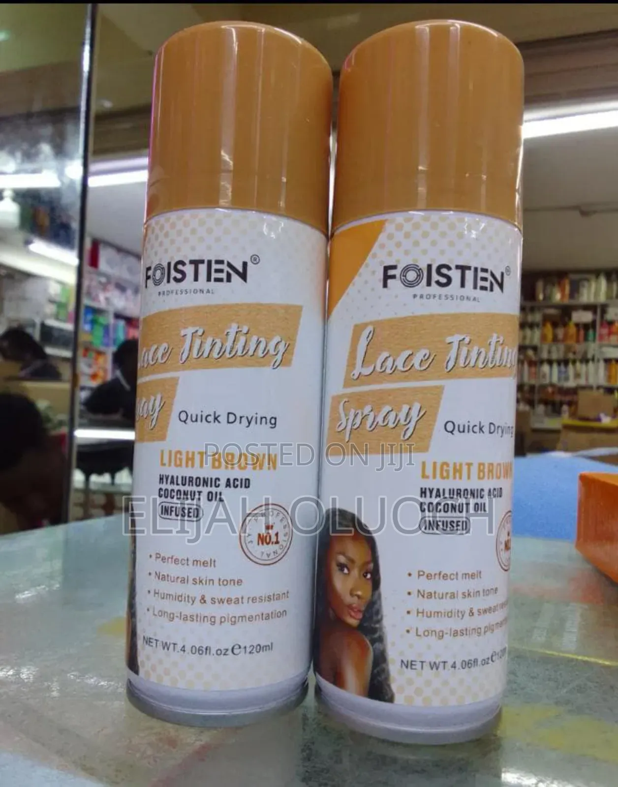 Foisten Lace Tint Spray In Light Brown,
