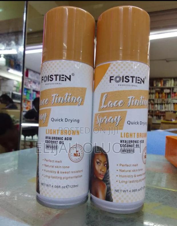 Foisten Lace Tint Spray In Light Brown, - main view
