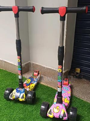 Graffiti Scooter With Music And Lights - main view