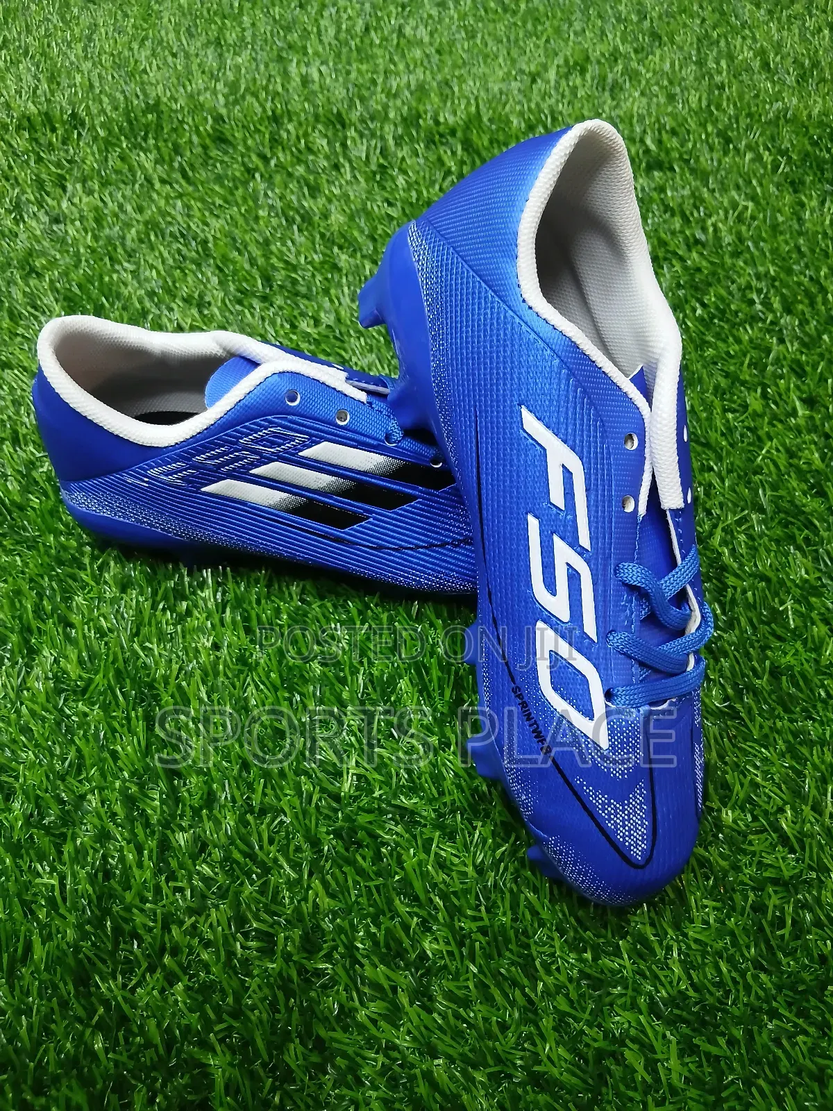 Blue Wave F50 Kids Soccer Boots