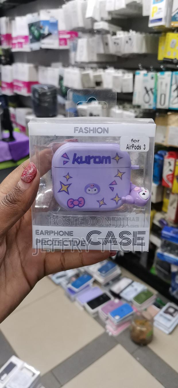 Stsnano Silicone Case for Airpods 3 (2021) Cartoon Design Kuromi