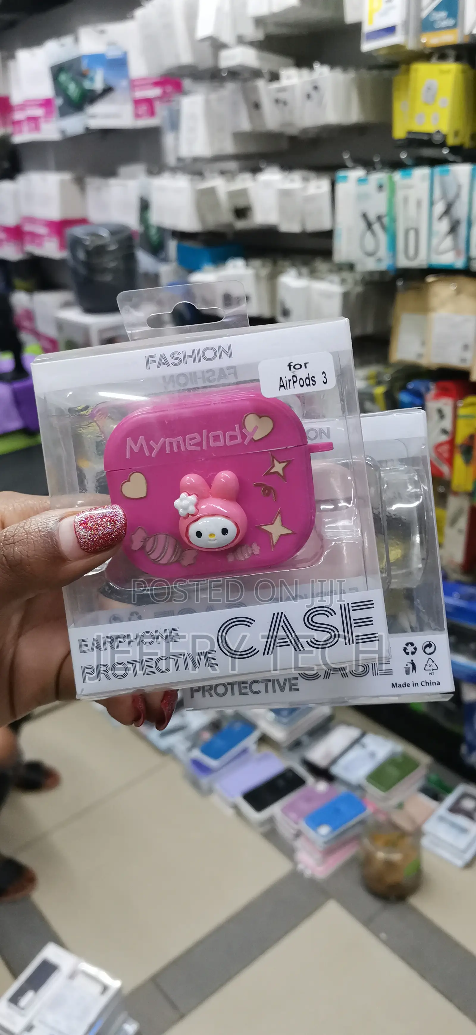 My Melody Cute Silicone Protective Cover Designed for Airpods 3